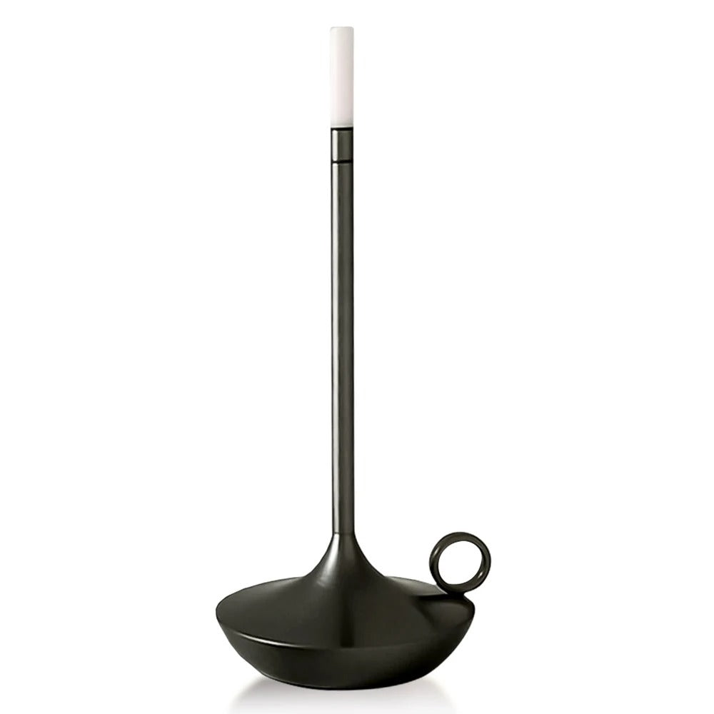 Vintage Uppladdningsbar Bordslampa – LED Metall Skrivbordslampa med Touchswitch & USB Laddning
