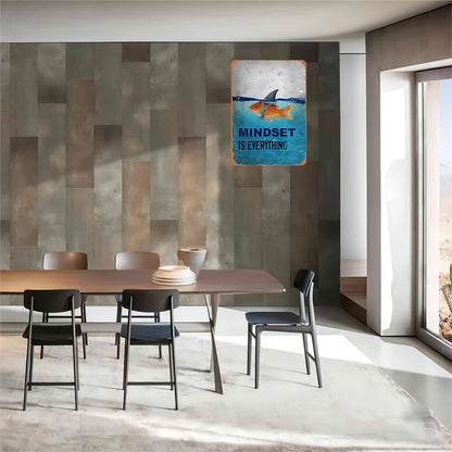 Motivational Metal Sign – För Inspiration i Varje Rum