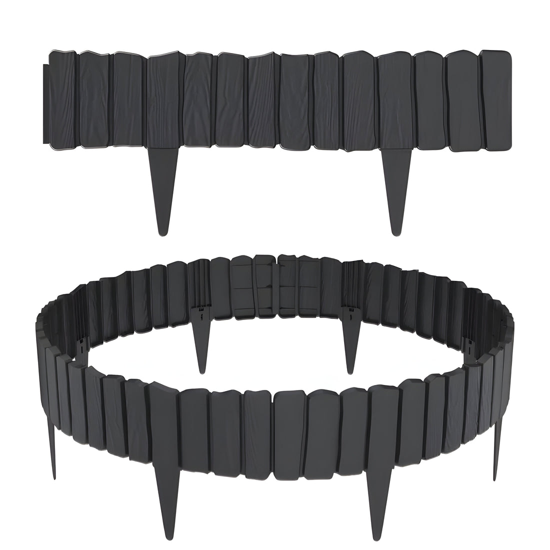 TerraEdge - Gräskanter Plast med Pålar