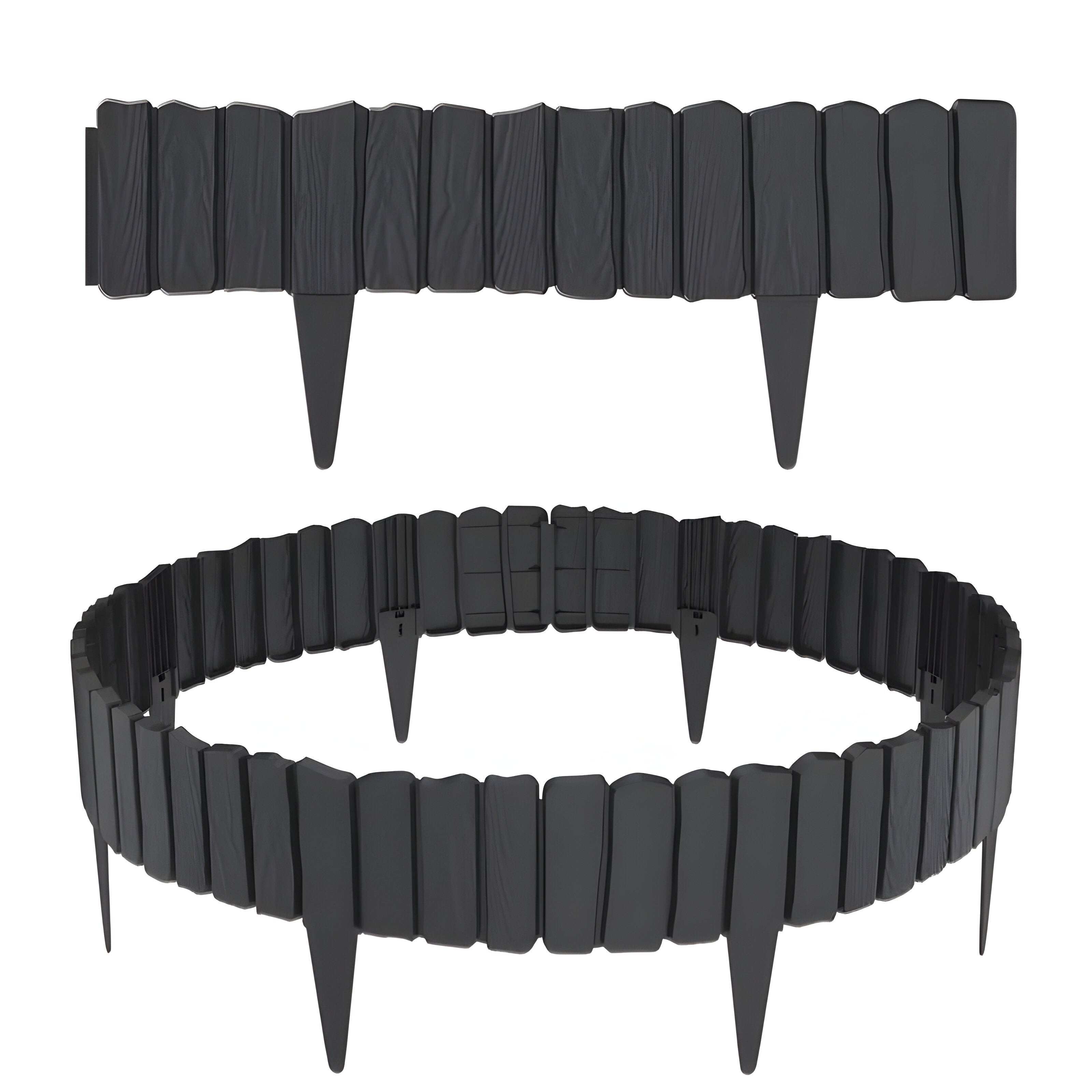 TerraEdge - Gräskanter Plast med Pålar