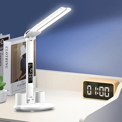 Justerbar LED Skrivbordslampa - För Perfekt Belysning och Bekvämlighet