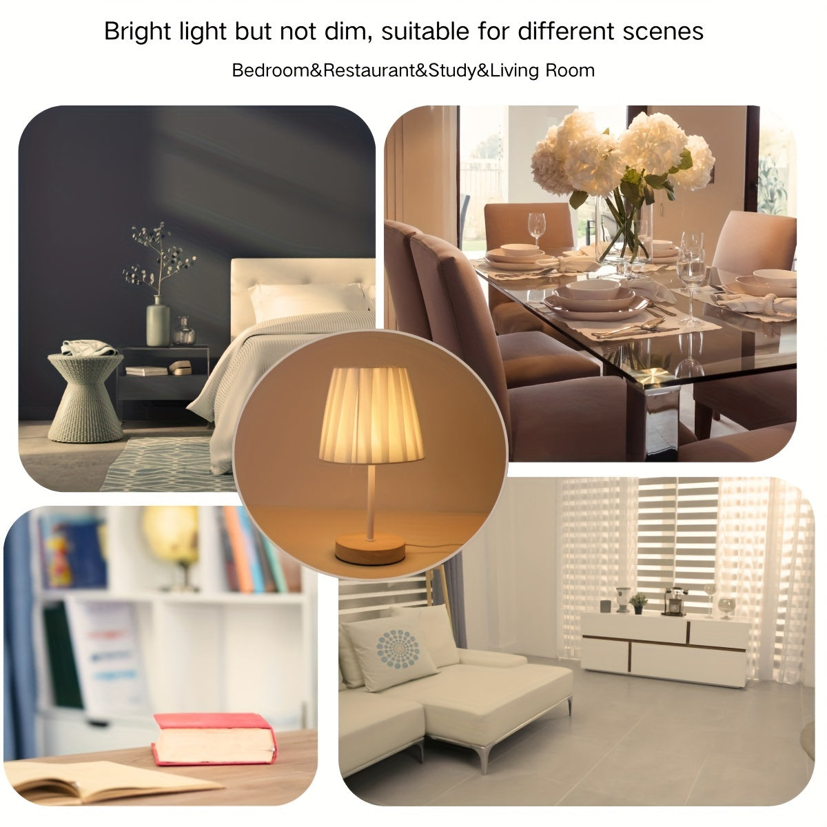 Nordic Atmosphere Bordslampa - Värme och Lugnt för Ditt Inredning