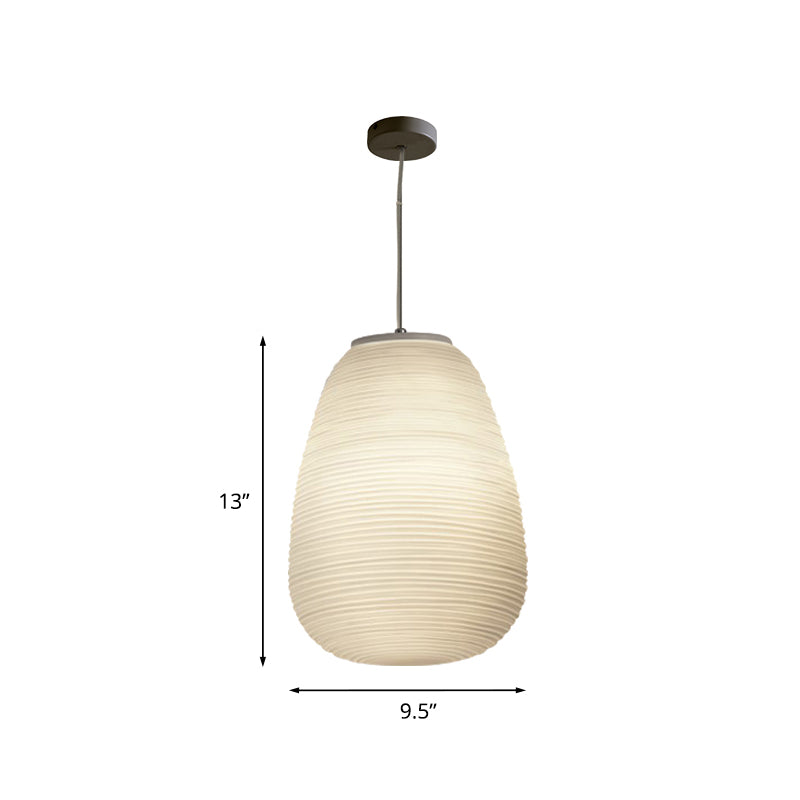 Taklampa - Modern Ribbade Glaslampa