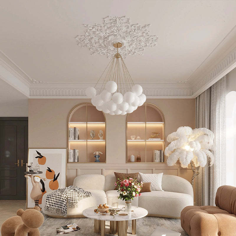 Glamora - Design Hänglampa i Metall och Glas