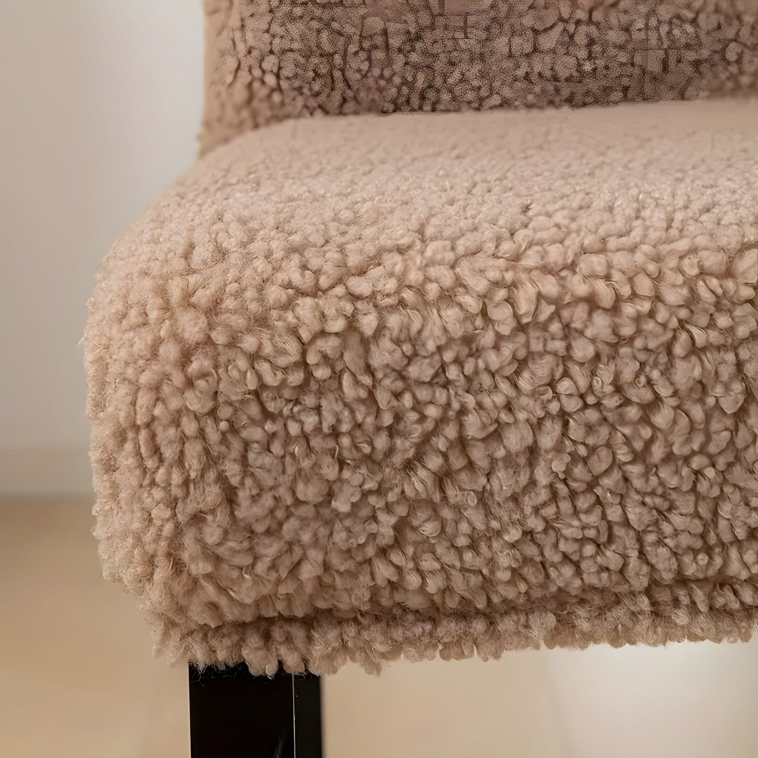 SherpaFit Stolskydd - Mysigt Sträckt Sherpa Matsalsstolskydd