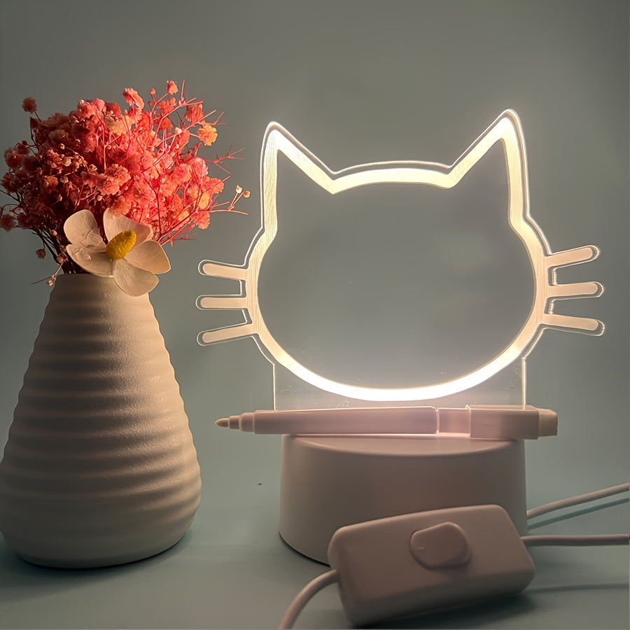 WriteLight - Kreativ LED Nattlampa med Skrivfunktion