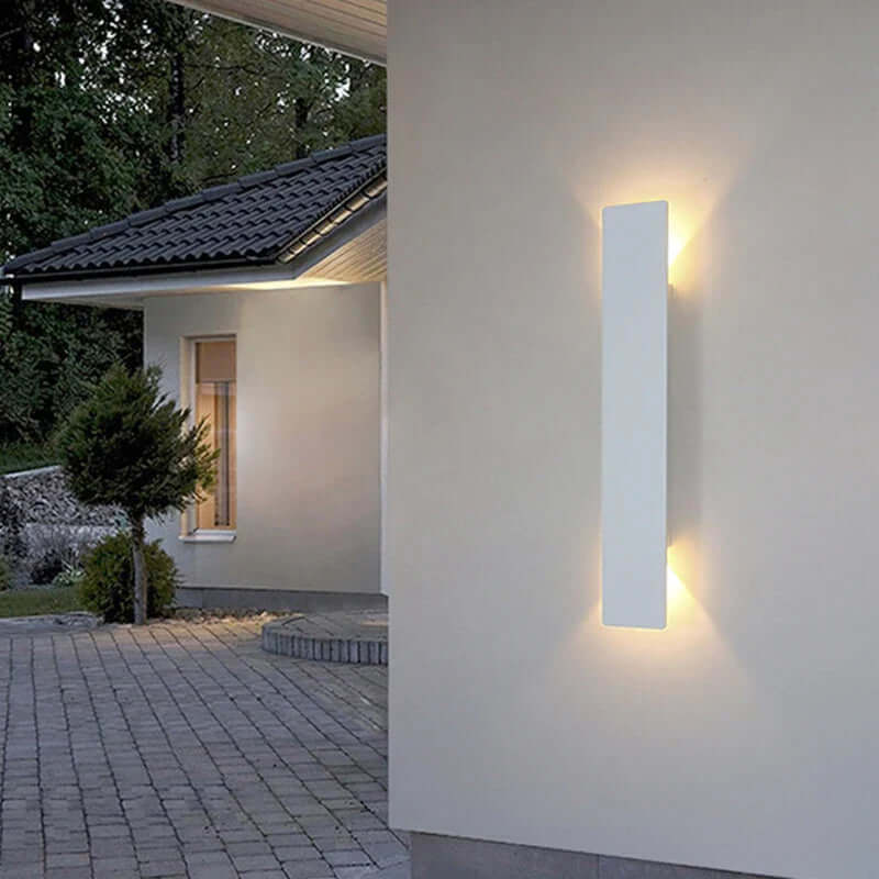 Lunavo Arko | vattentät LED-utomhusvägglampa i aluminium