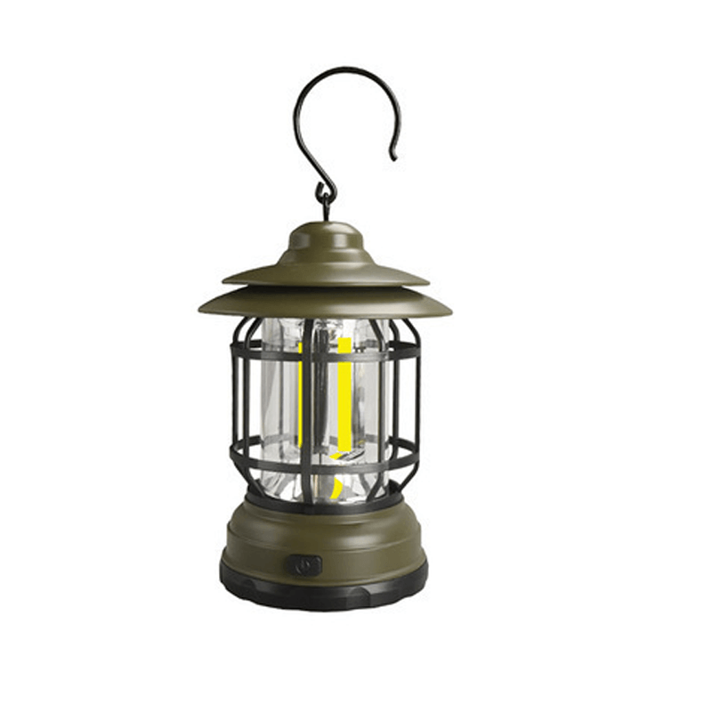 VintageGlow - Bärbar Retro Campinglampa