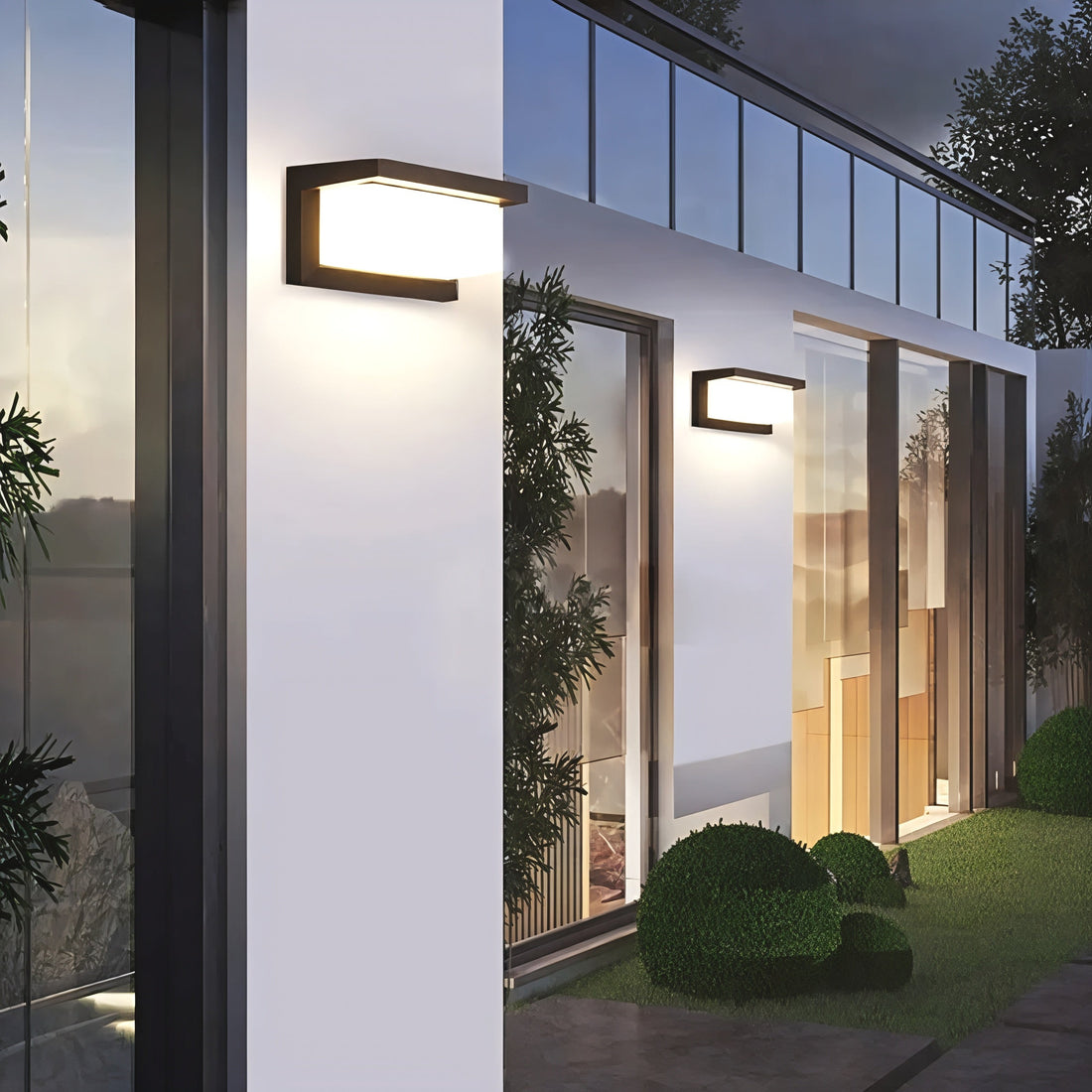 Utomhus Rörelse Sensor LED Vägglampa Modern