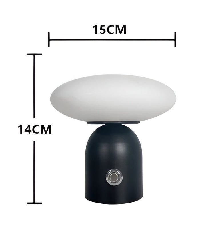 NordicAura - Elegant och Funktionell Trådlös Lampa Med Touch Control