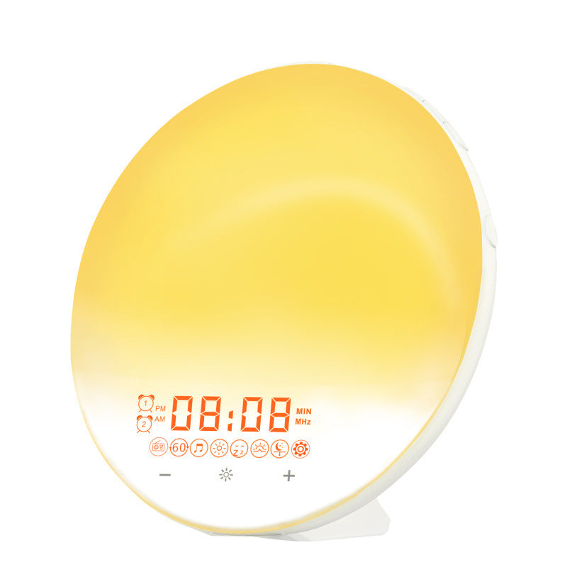 Wake-Up Light Alarm Clock med Soluppgångssimulering