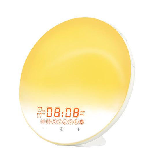 Wake-Up Light Alarm Clock med Soluppgångssimulering