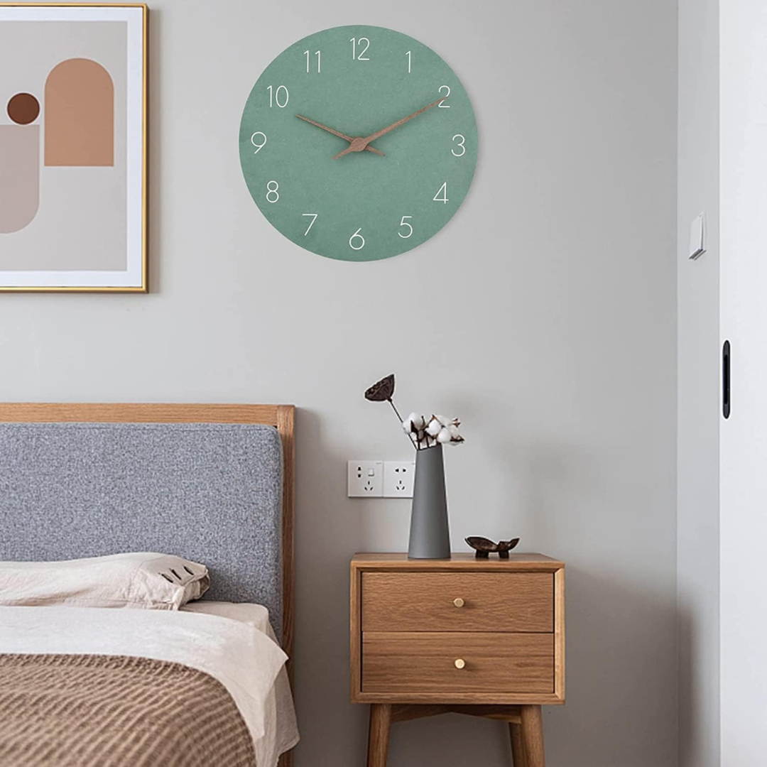 Marnua | Minimalistisk väggklocka i trä