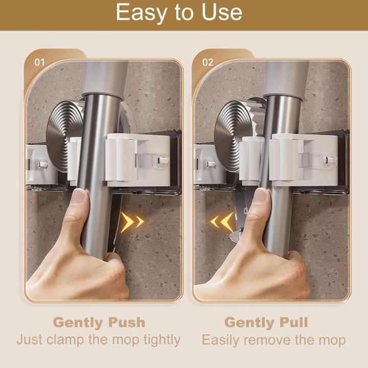 Carvallo | GripMate – Säkert grepp för kvastar &amp; mops utan borrning