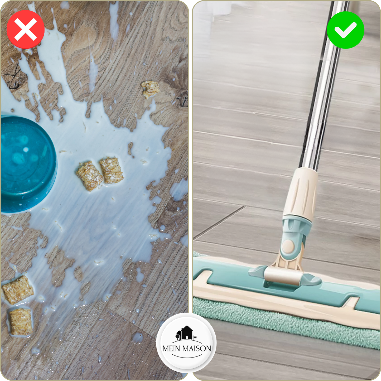 Carvallo – Den praktiska platta moppen för felfria rena golv