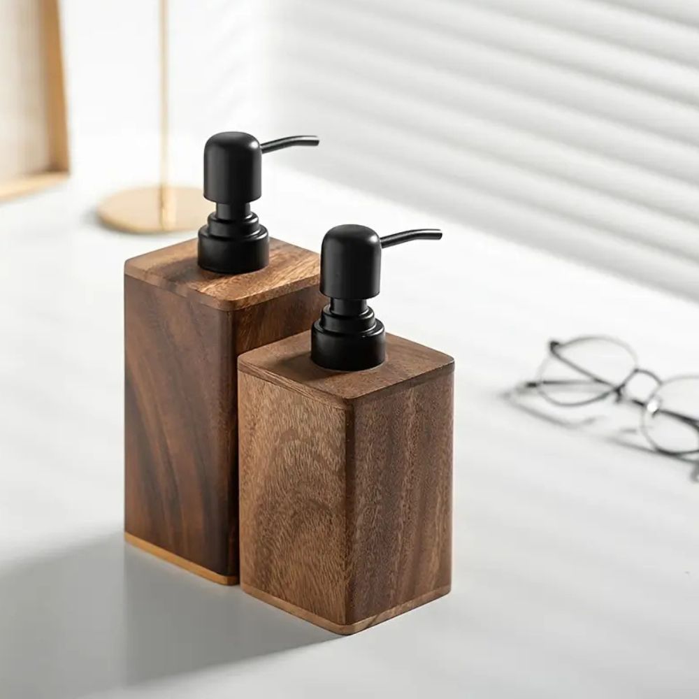 Valnöt Aura Lotion &amp; Tvålbehållare