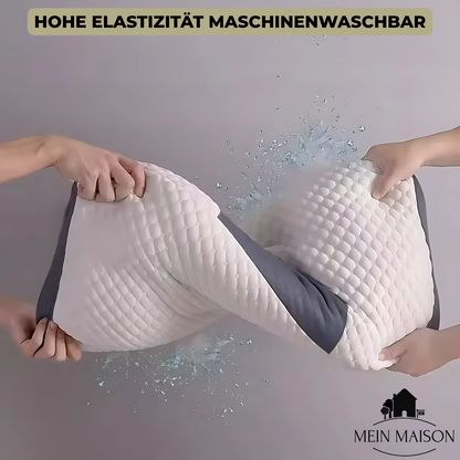 Carvallo Nackenkissen OrthoRest | Ergonomisk kontur | Minnesskum | Andningsbart