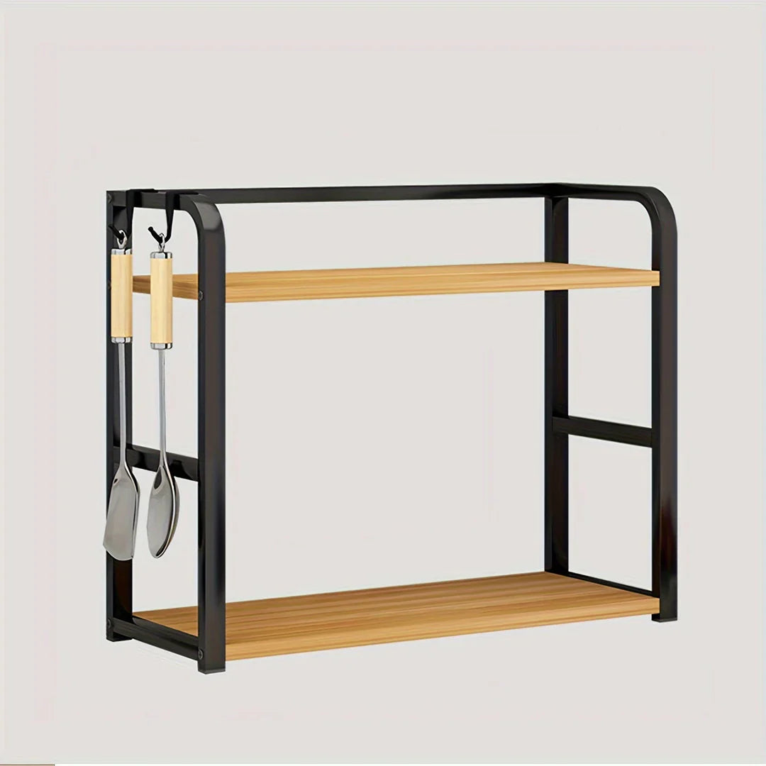 Rostfritt köksregal i rostfritt stål