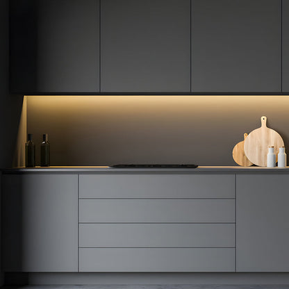 LichtStrips - 6 st långa 12V LED inbyggnads belysning för skåp