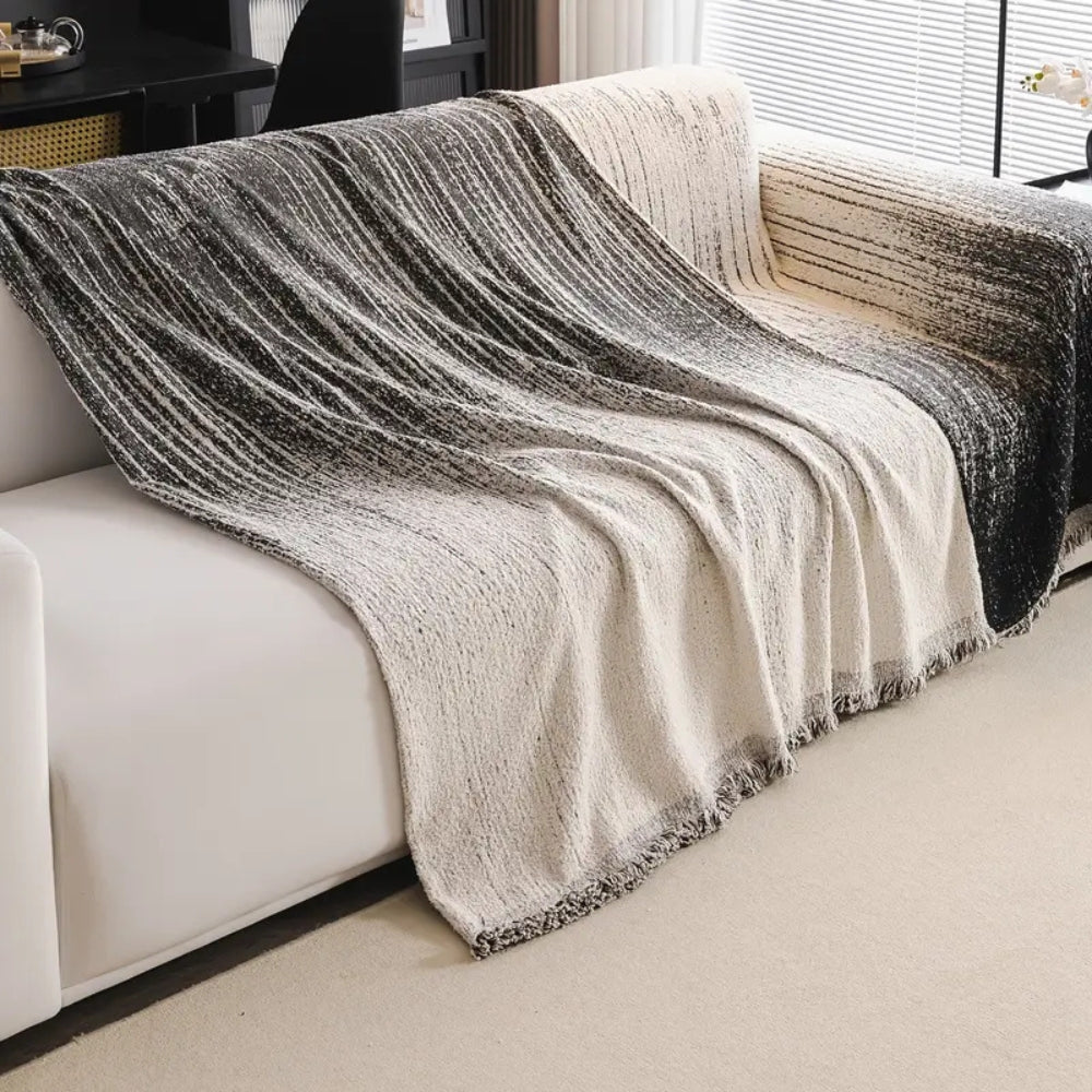 Neutral Tone Chenille Sofabedcover