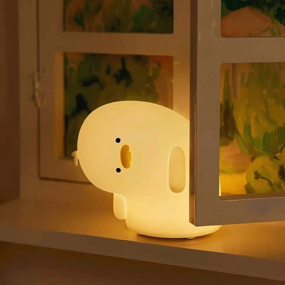 SquishyGlow – Bedårande lampa som aktiveras genom att klämma