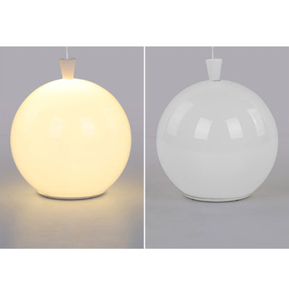 Fateh Modern Liten Rund LED Taklampa Vit Akryl Sovrum