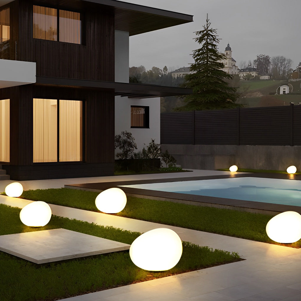 Utomhusbelysning Modern LED Sten Trädgårdslampa