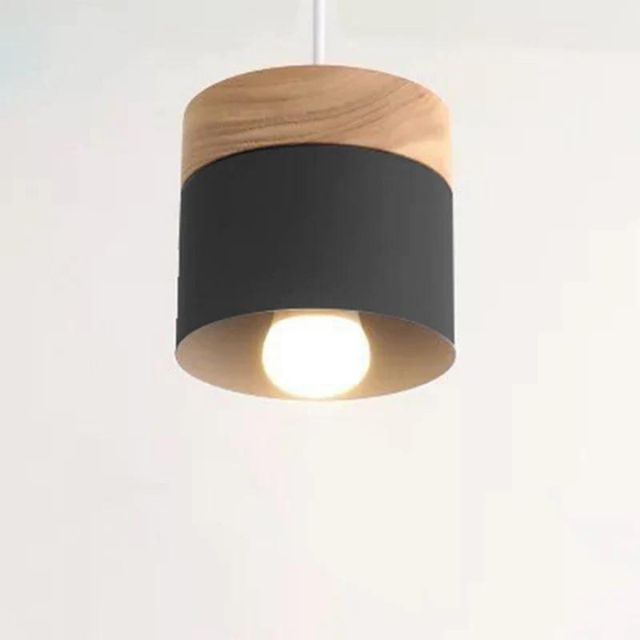 WoodGlow– Elegant cylindrisk pendel för moderna rum