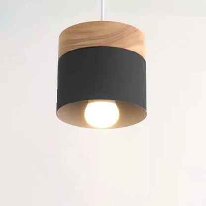 WoodGlow– Elegant cylindrisk pendel för moderna rum