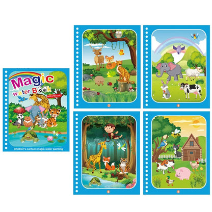 Magic Water Coloring Book – Upptäck Dolda Teckningar