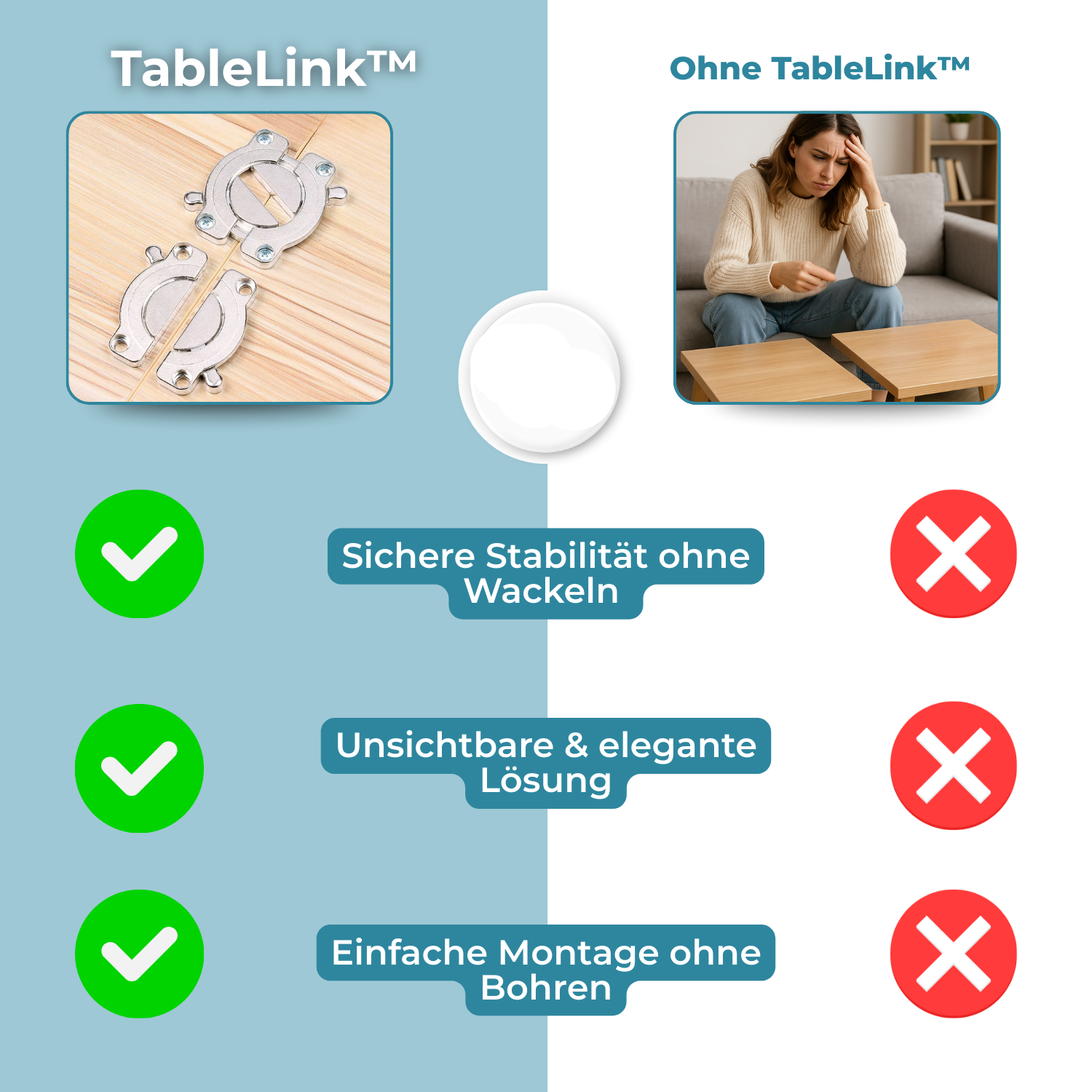 TableLink™ – Stabil bordkopplingar på ett ögonblick
