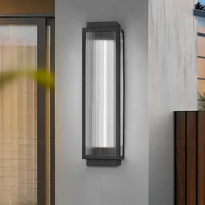 Utomhusvägglampa Modern LED Vattentät Armatur