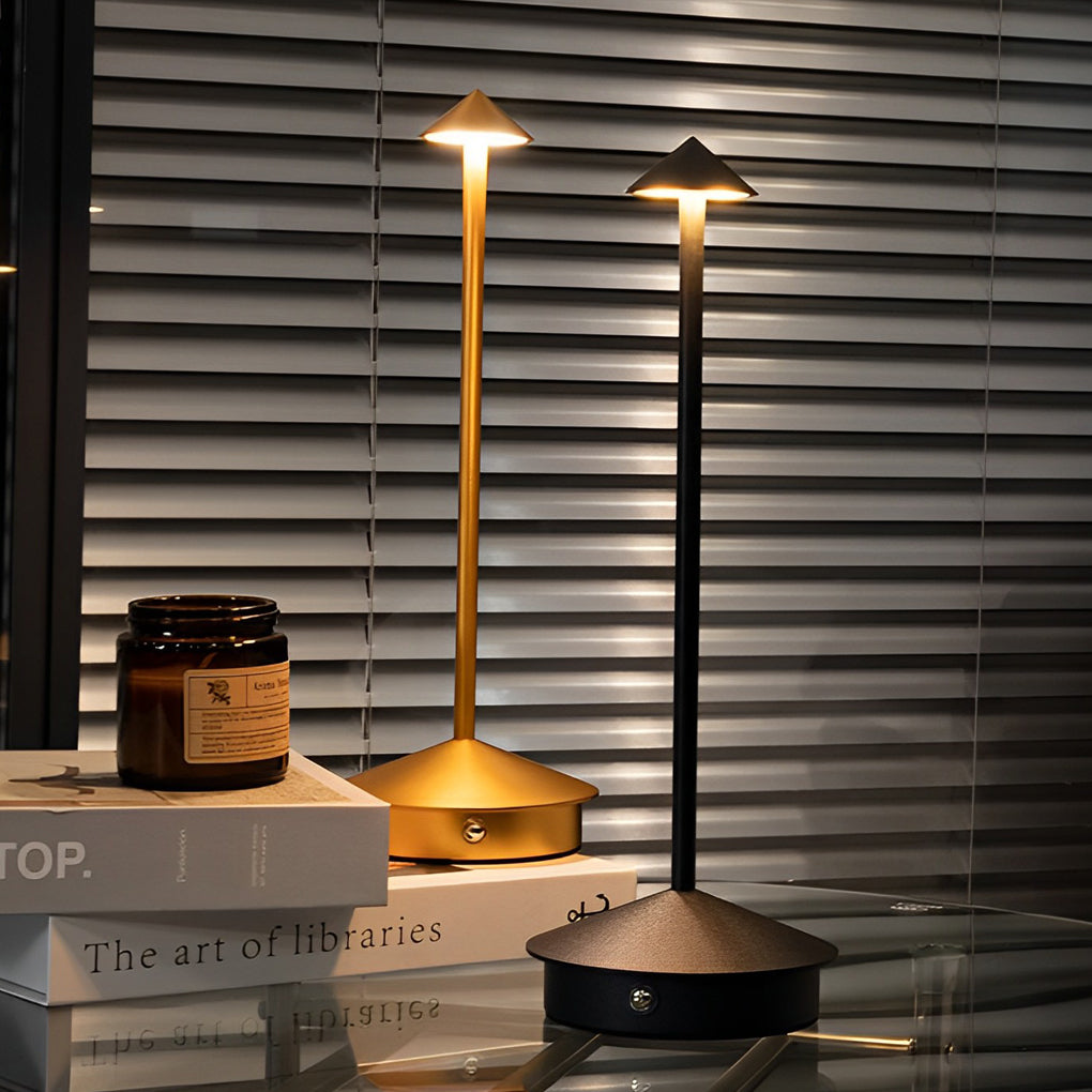 Bärbar USB Pina Bordslampa Beröringsdimmbar LED Trådlös Nattlampa
