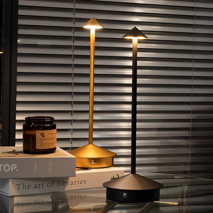 Bärbar USB Pina Bordslampa Beröringsdimmbar LED Trådlös Nattlampa