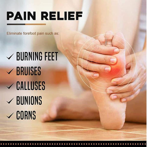 Carvallo ReliefToe | Smärtfri gång | Tryckavlastning & tårt separation | För vardag & skor av alla slag