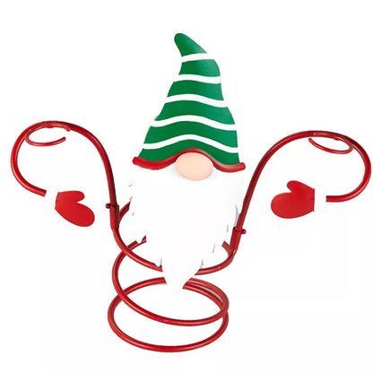 Festliga Cheers Vin glas hållare – Tomte &amp; Snögubbe design för festliga bord