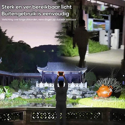 Carvallo - Bärbar solenergi utomhuslampa