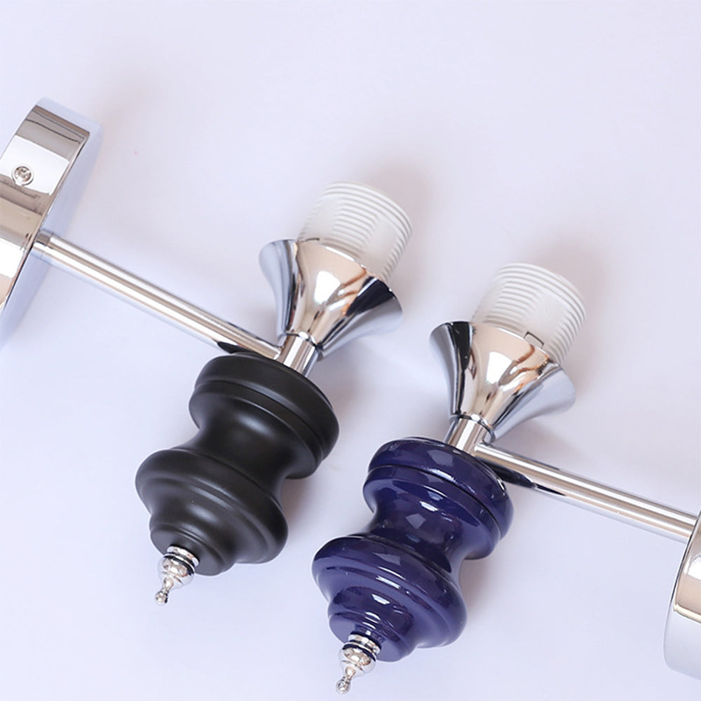 Fransk Medeltida Vintage Bauhaus Vägglampa