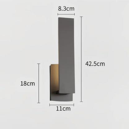 Lyrux | Minimalistisk LED-utomhusbelysning för moderna fasader