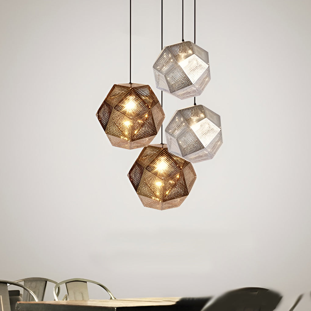 ModernSphere - Postmodern Geometrisk Rund Taklampa Chandelier