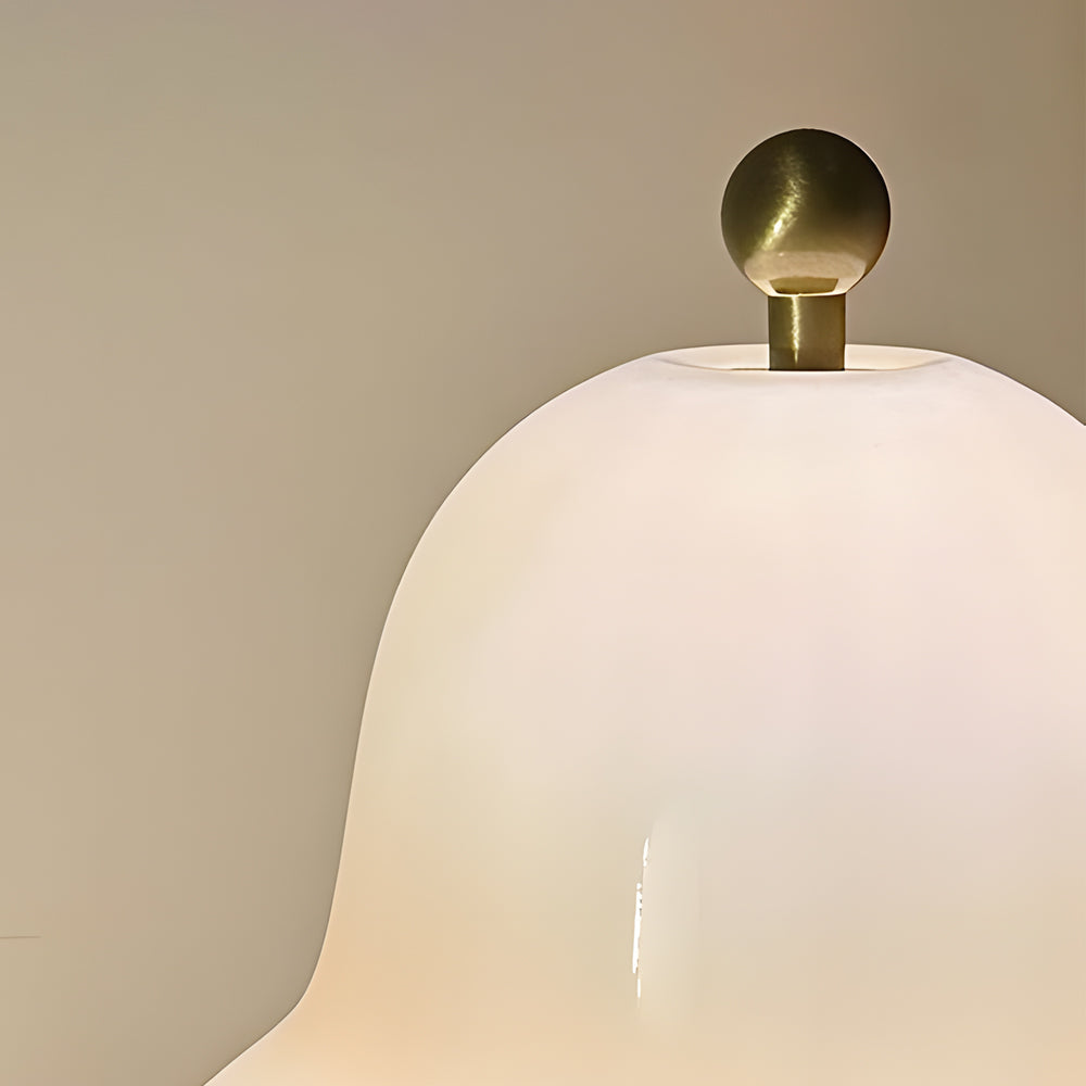GlowPearl - Bärbar Glas Pear USB LED Bordslampa med Touchkontroll