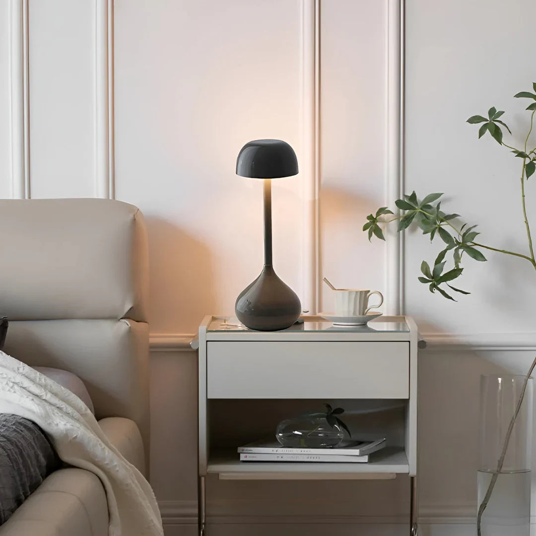 Trådlös dimbar svampbordslampa