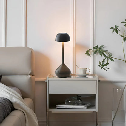 Trådlös dimbar svampbordslampa