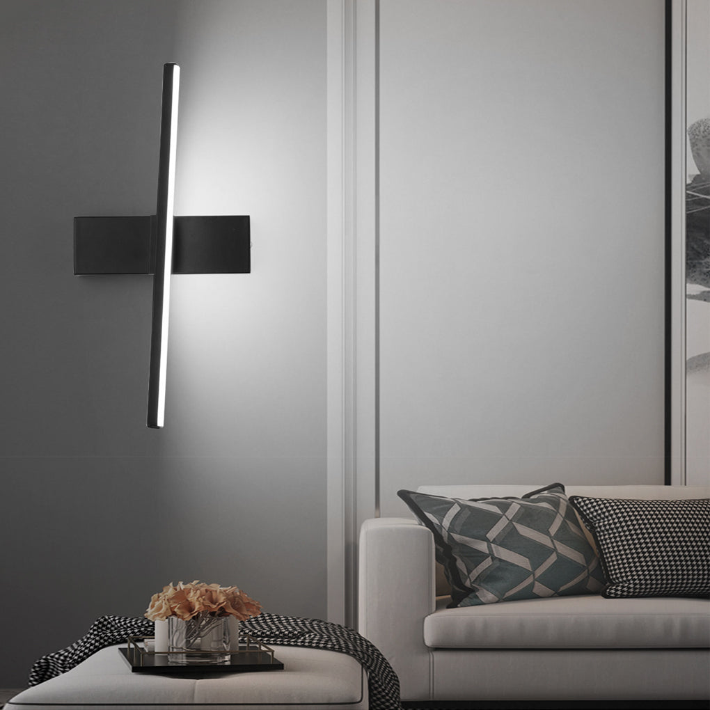 Draaibara LED-stripp Modern Vägglampa Väggsconces Belysning