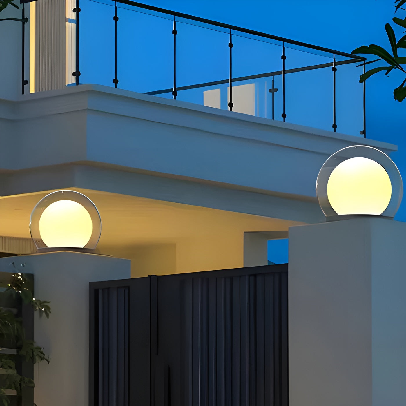 Utomhus-COLUMN lampa - Elegant utomhusbelysning för gård och trädgård