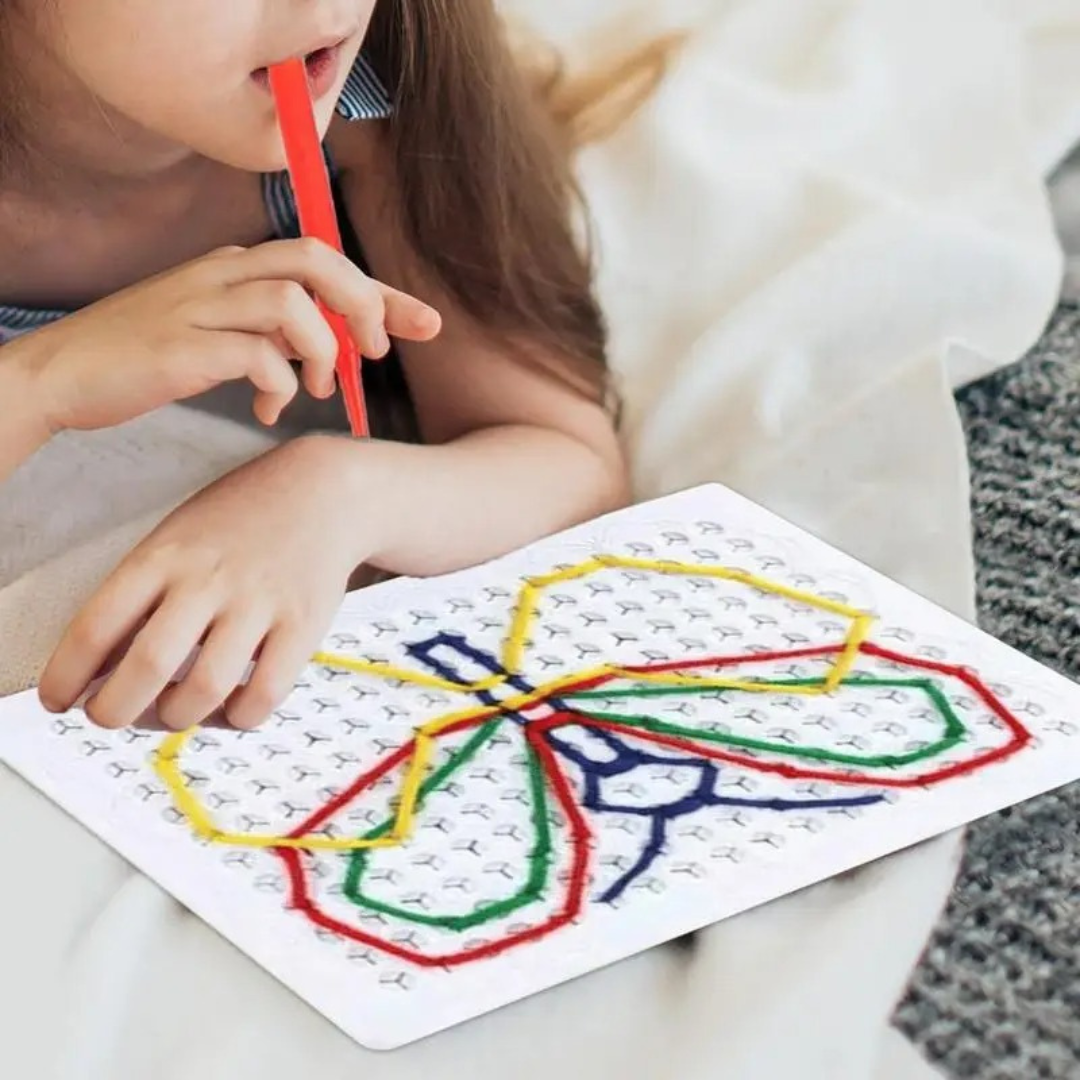 Kreativ Stickningslekset för Barn