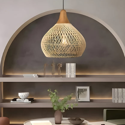 BistroBeam Light - Modern Rattan- taklampa