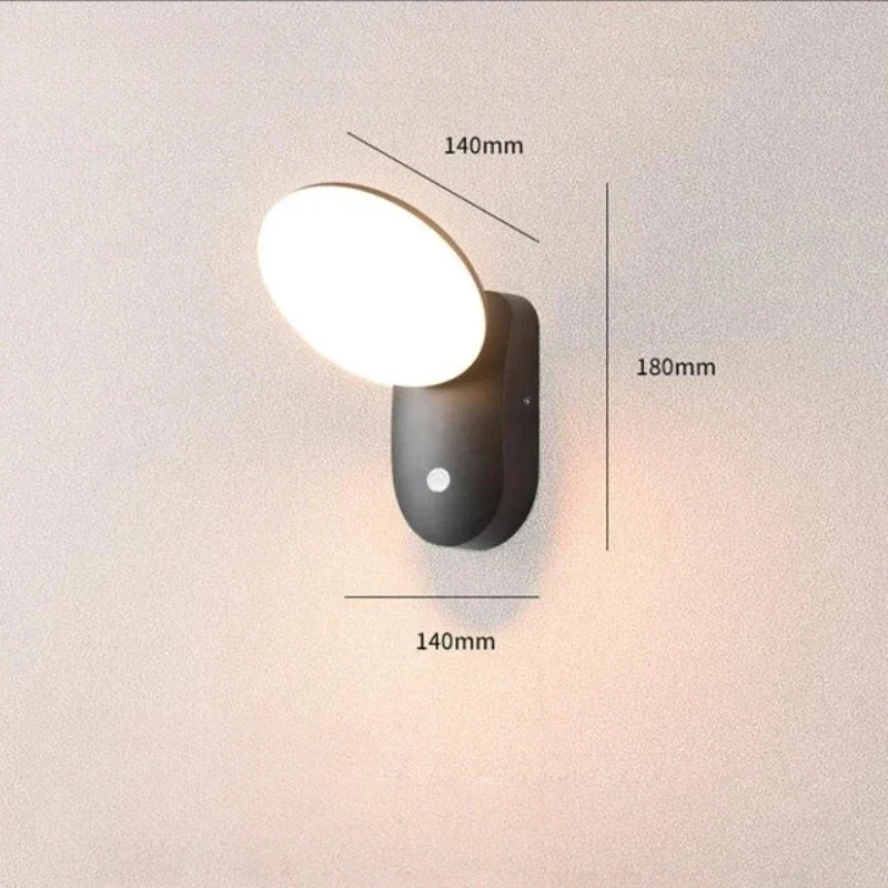 SafeFlow - Utomhuslampa med Rörelsesensor