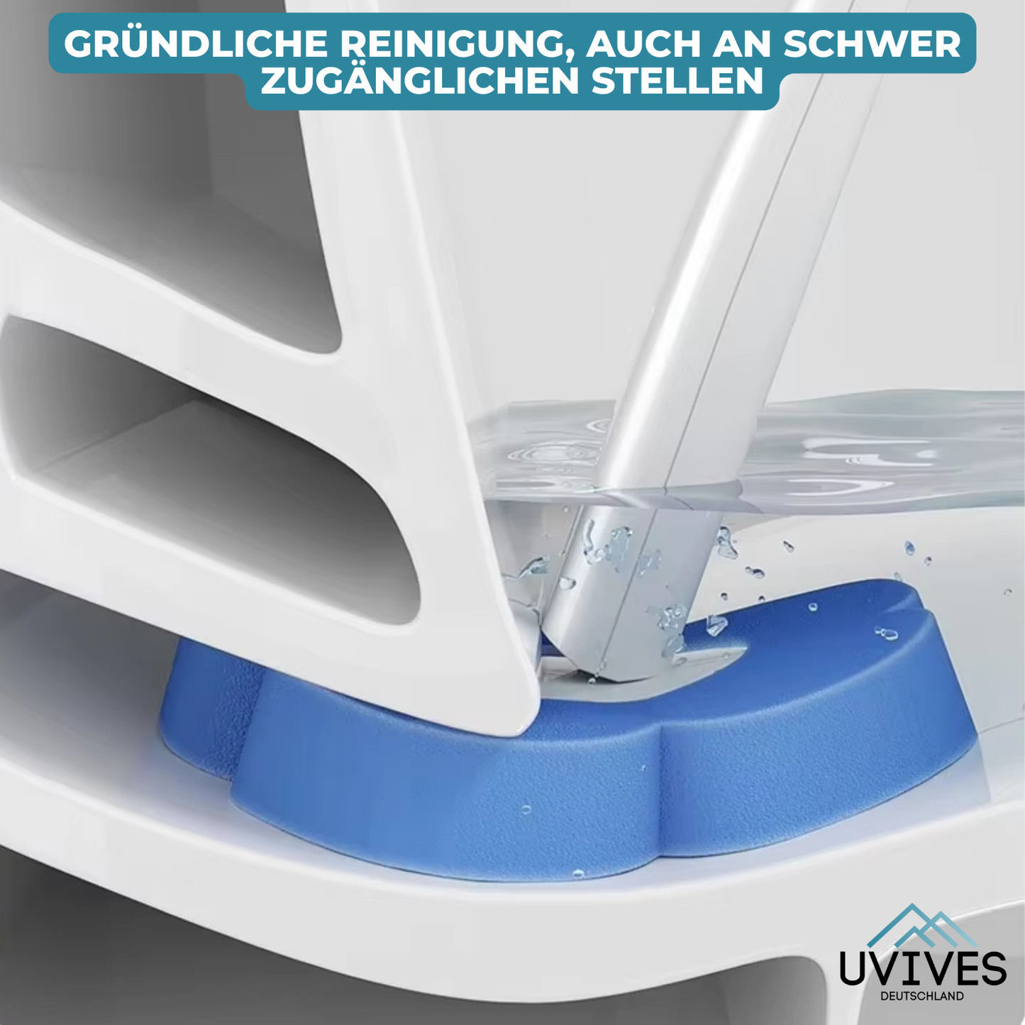 Carvallo – Hygieniskt ren toalett utan skrubbning