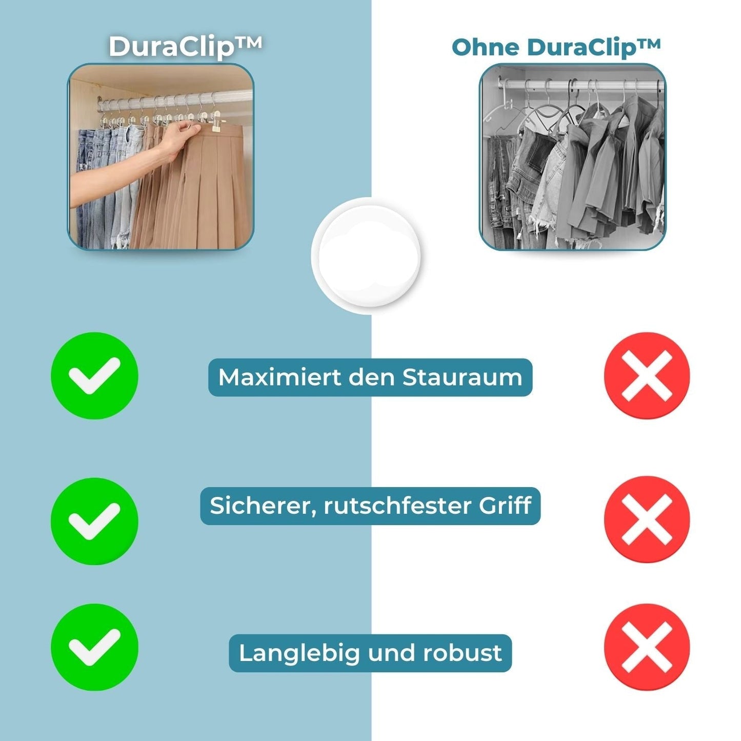 Carvallo | DuraClip - Stark Fäste